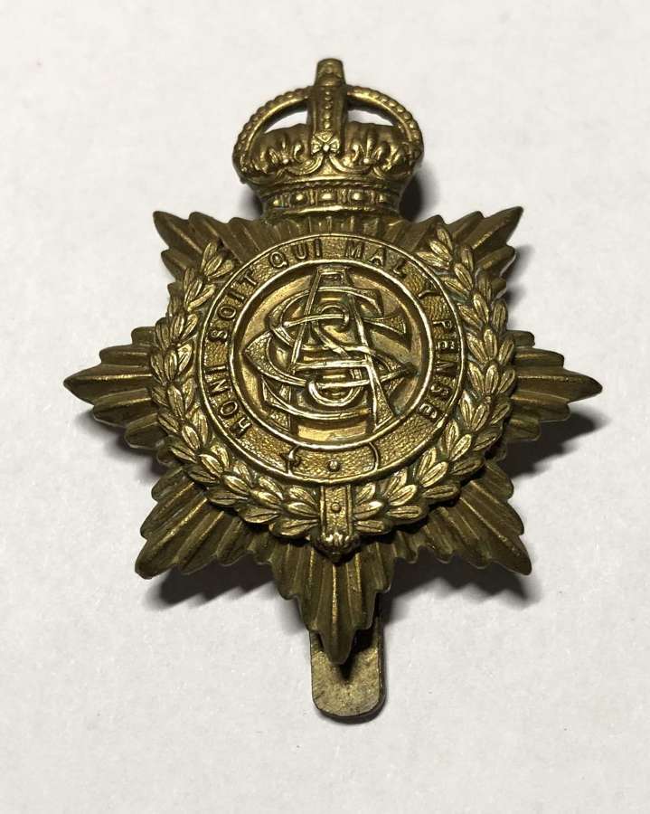 South African Army Service Corps first pattern cap badge c1913