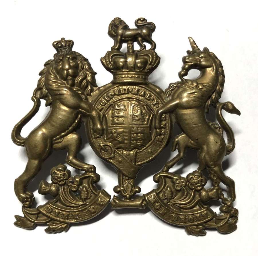 Home Counties Reserve / Garrison Regiment Victorian cap badge