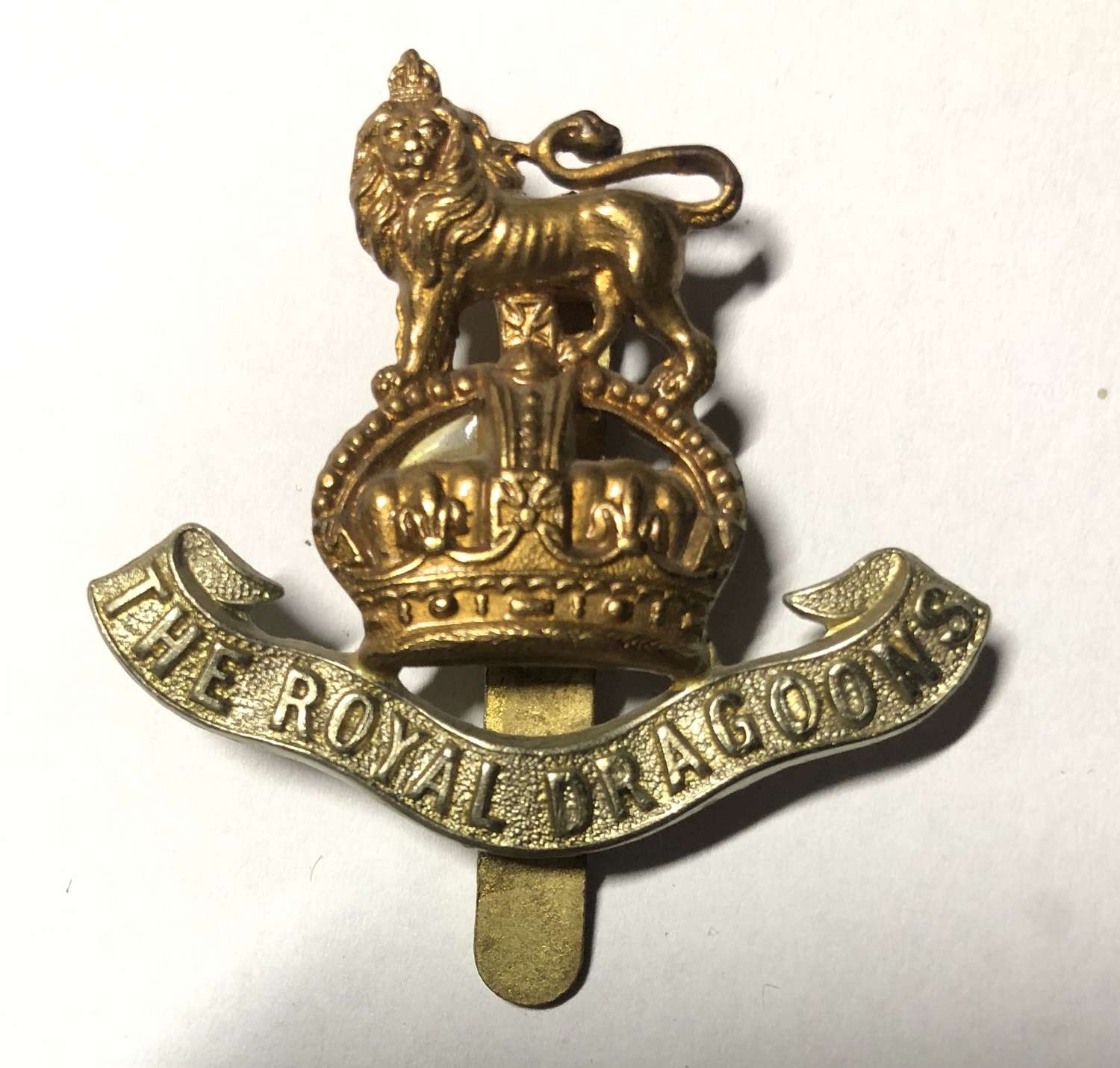 Royal Dragoons cap badge circa 1901-15