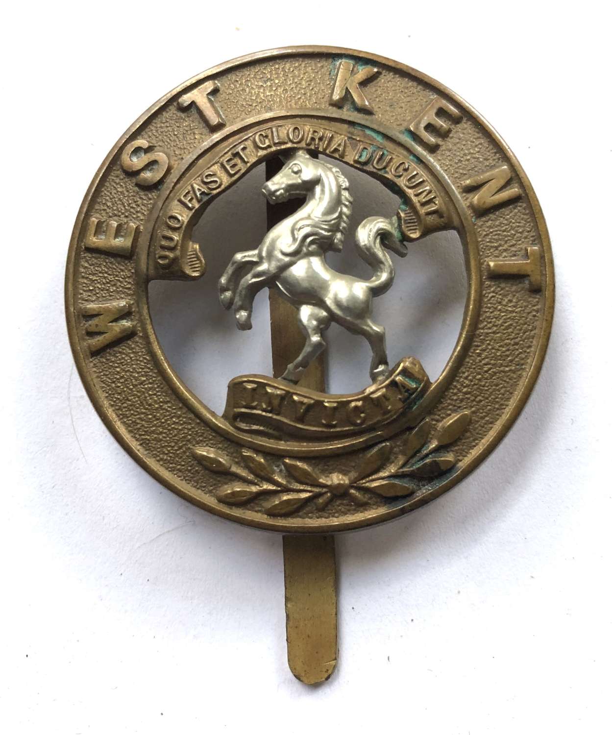 Royal West Kent pagri badge