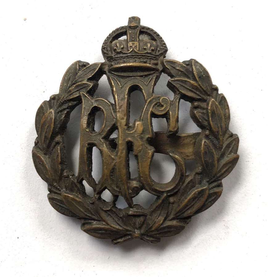 Royal Flying Corps WW1 OSD RFC cap badge circa 1912-18