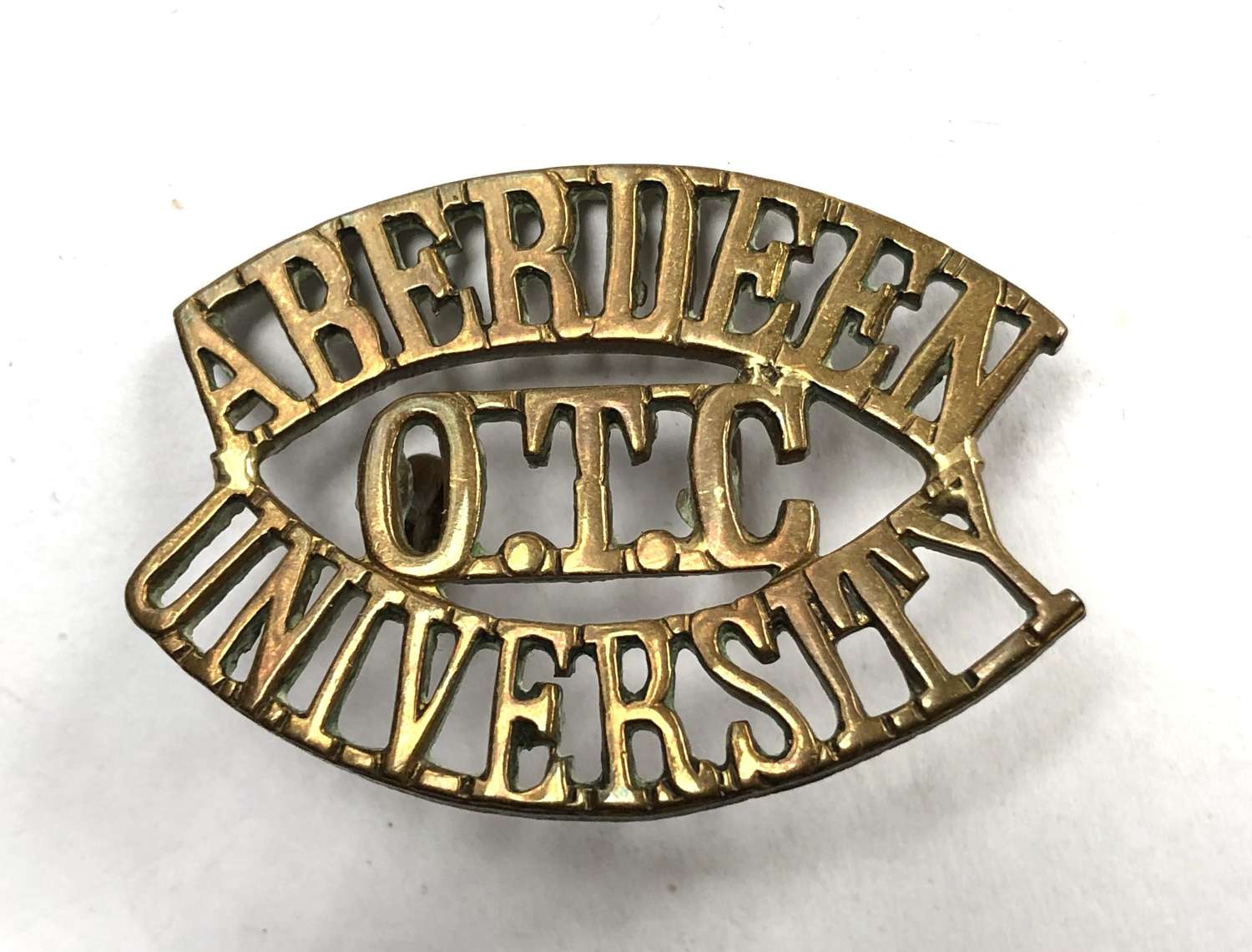 ABERDEEN / OTC / UNIVERSITY shoulder title