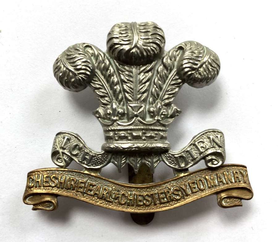 Cheshire, Earl of Chester’s, Yeomanry cap badge