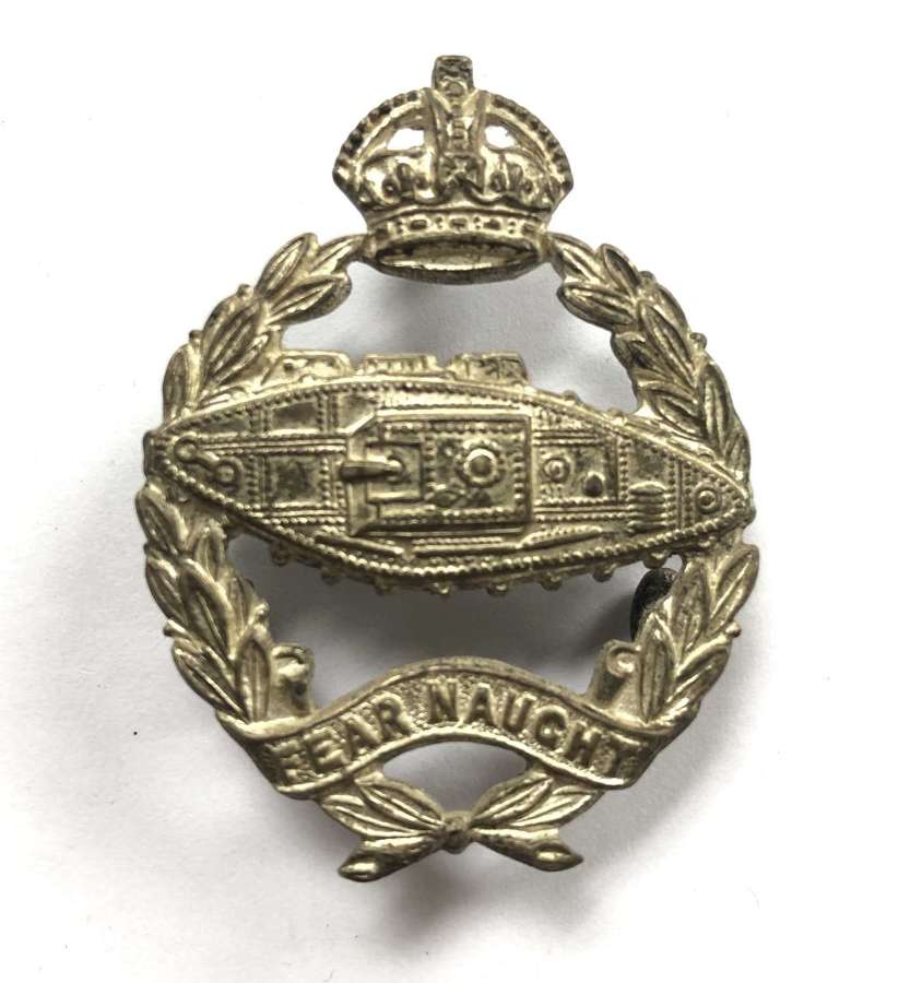 Royal Tank Regiment WW2 period Officer’s beret badge