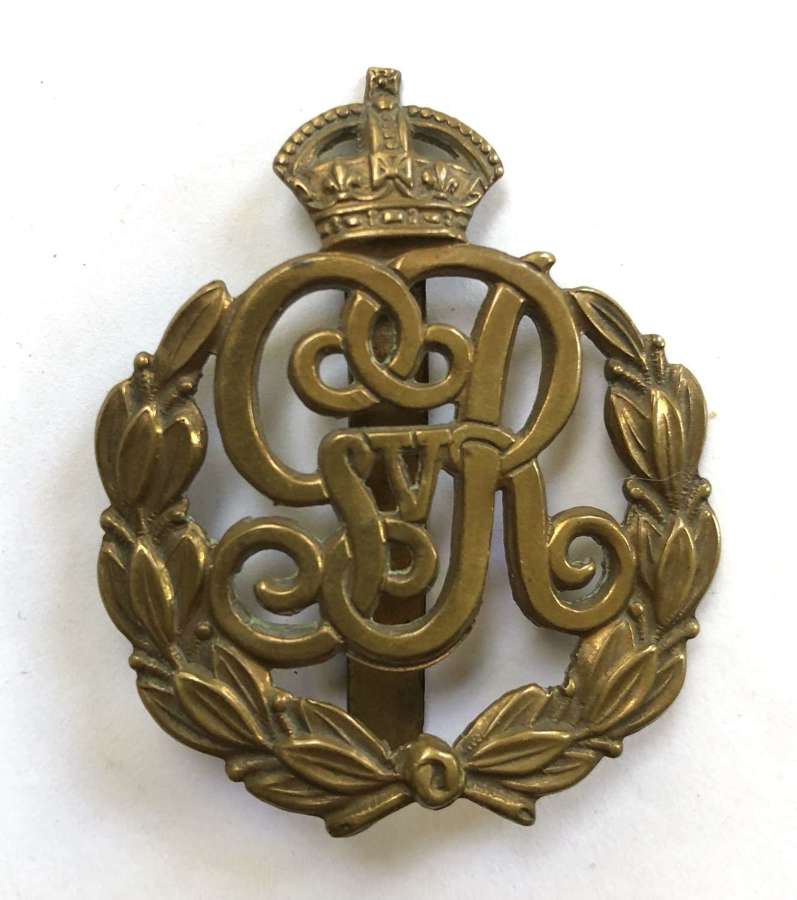 Military Provost Staff Corps George V post 1911 cap badge