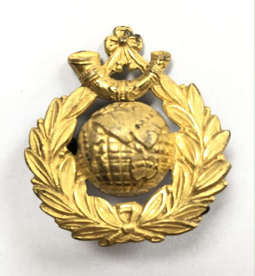 Royal Marines Light Infantry Staff & Colour Sergeant cap badge