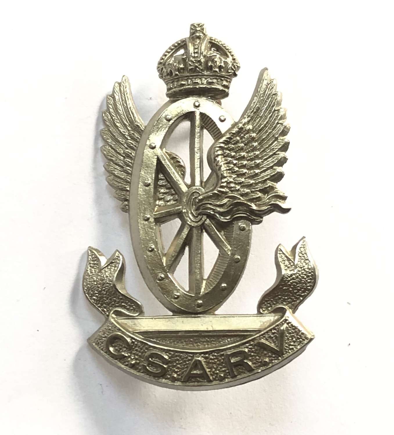 Central South African Railway Volunteers cap badge c1902-13