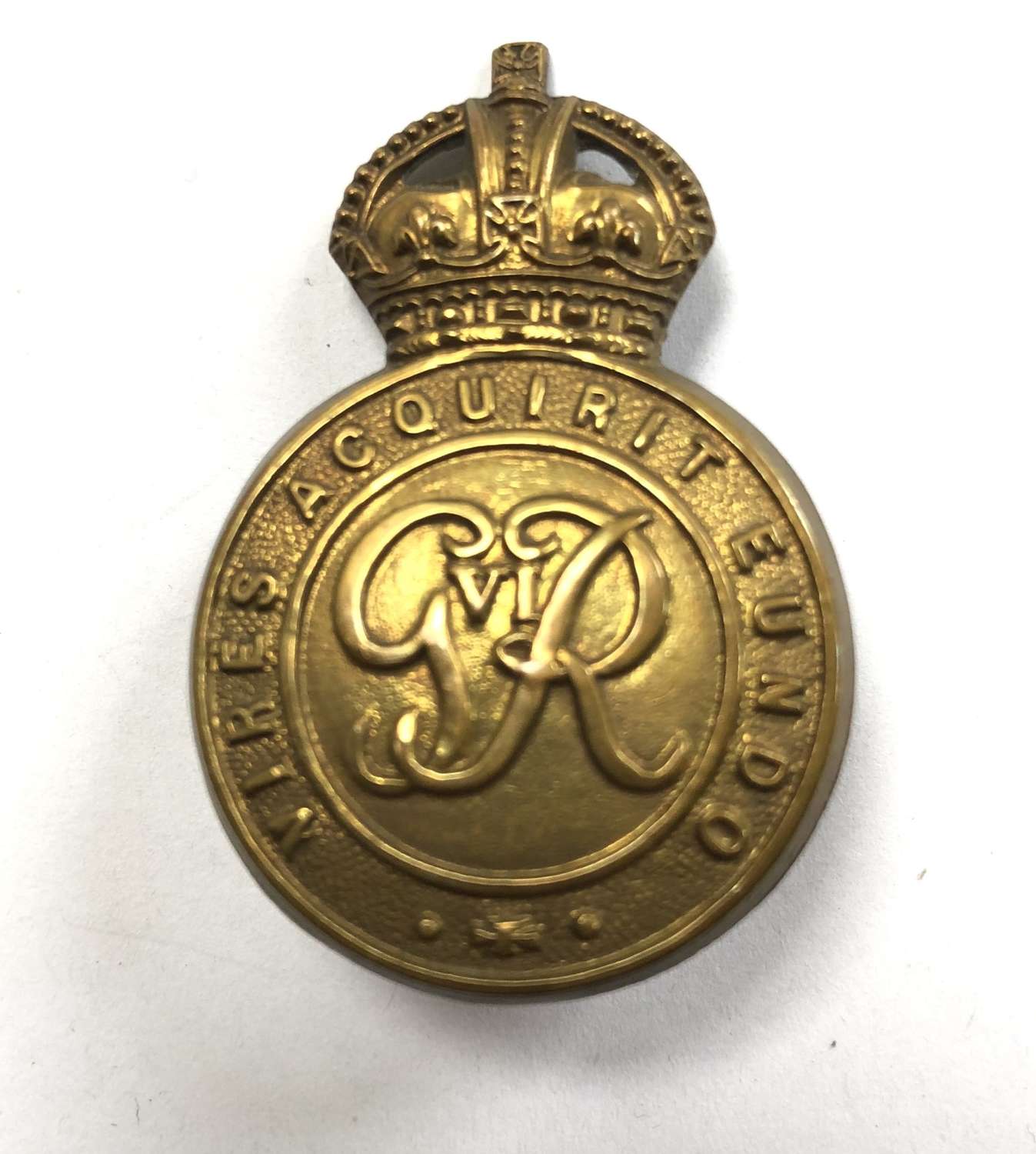 Royal Military College, Sandhurst Officer Cadet's cap badge c1937-52