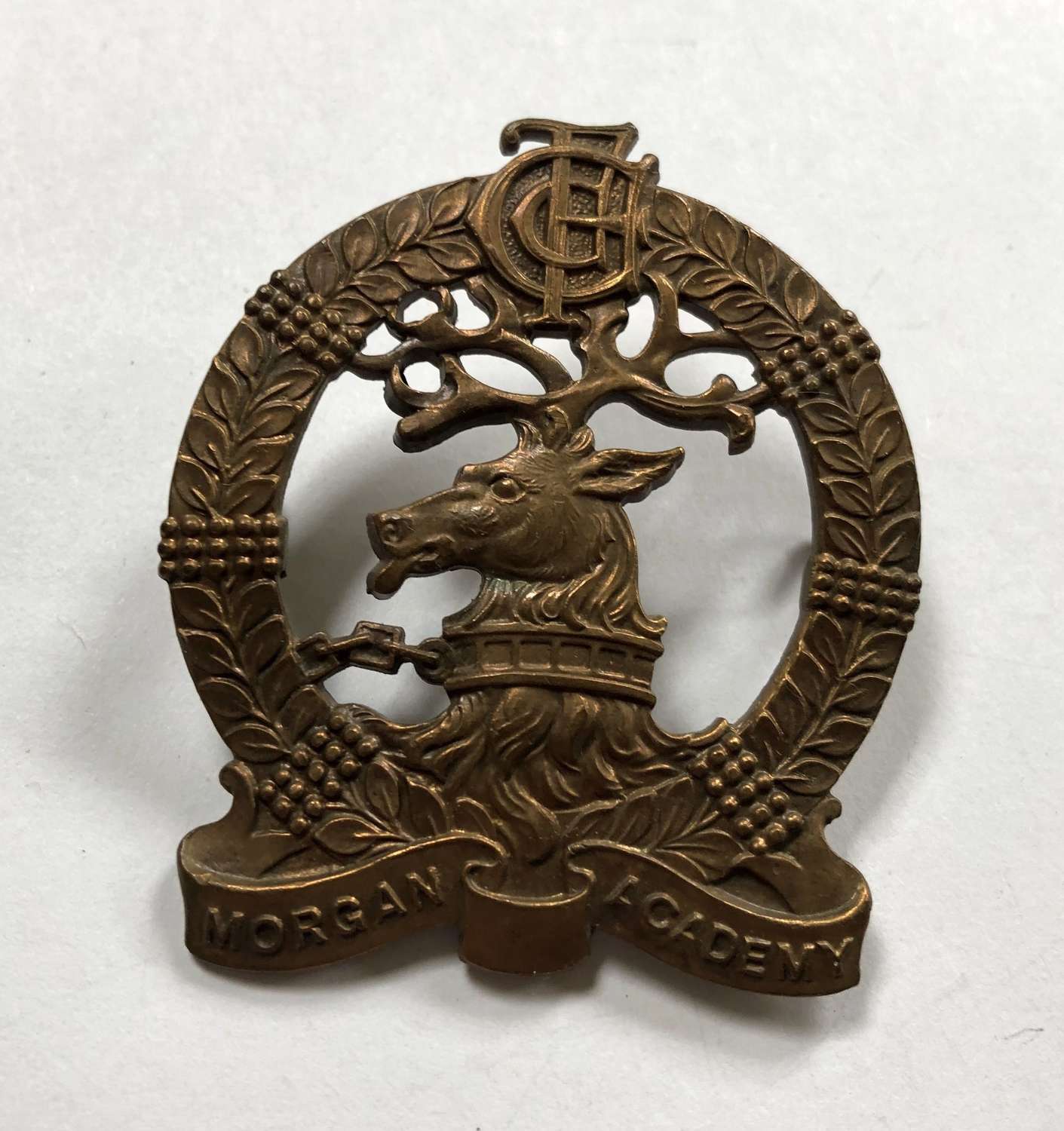 Morrison's Academy CCF Edinburgh glengarry badge