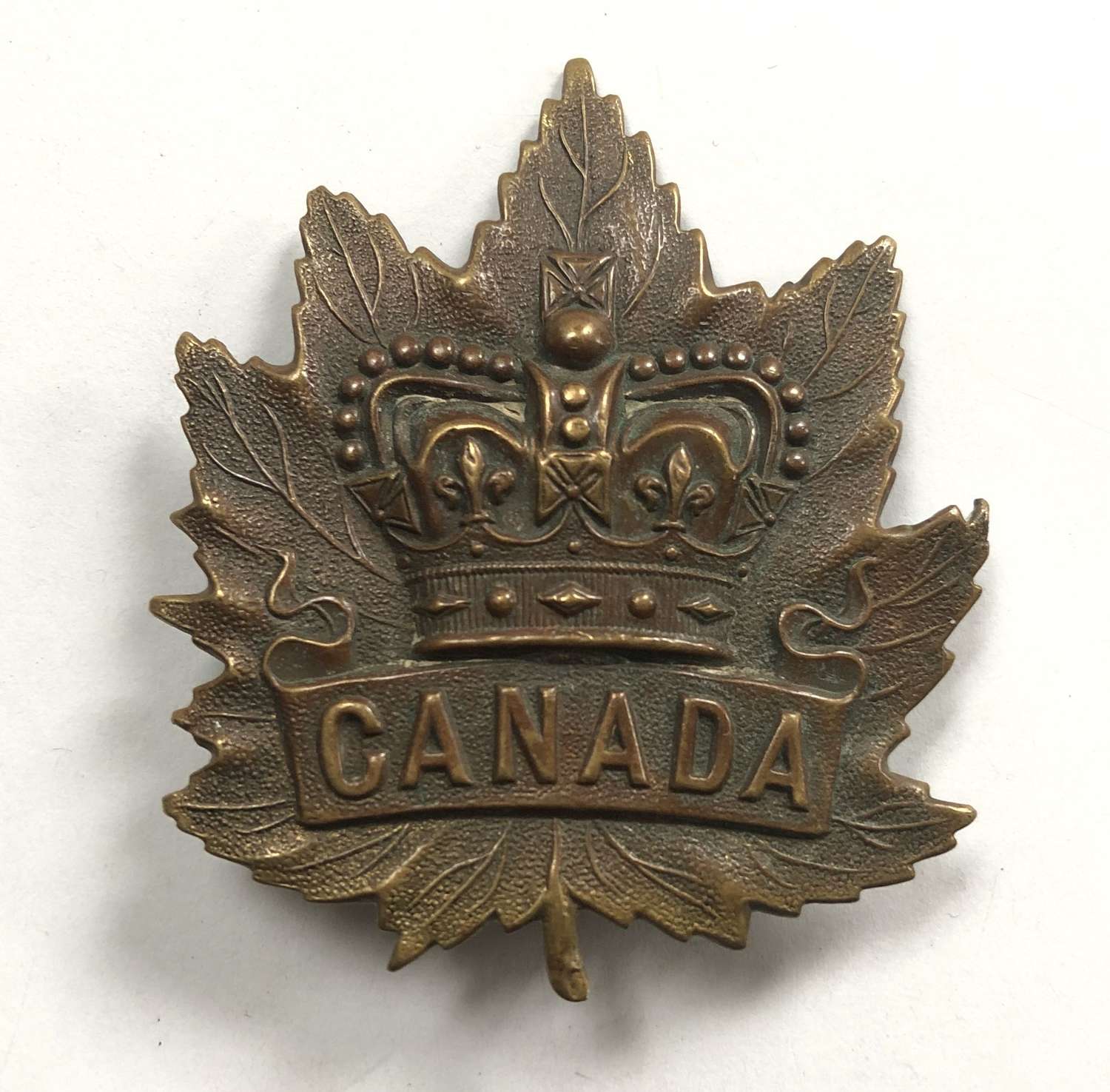 Canada. Boer War Victorian slouch hat badge