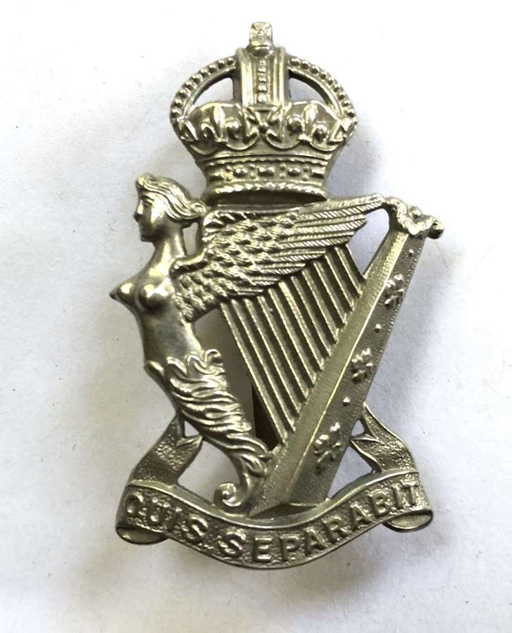 Royal Irish / Ulster Rifles cap badge c1913-52