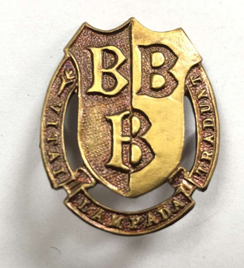 Bridlington School OTC cap badge