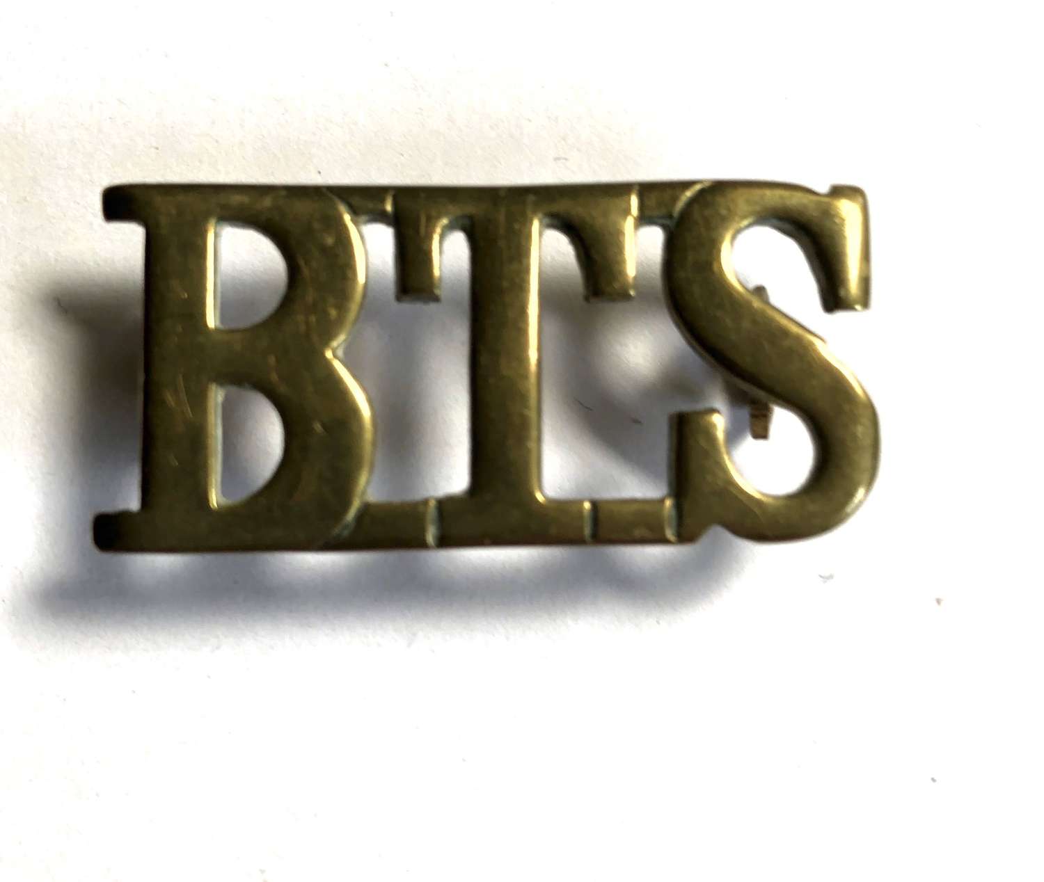 BTS Boys Technical School Chepstow shoulder title c1924-29