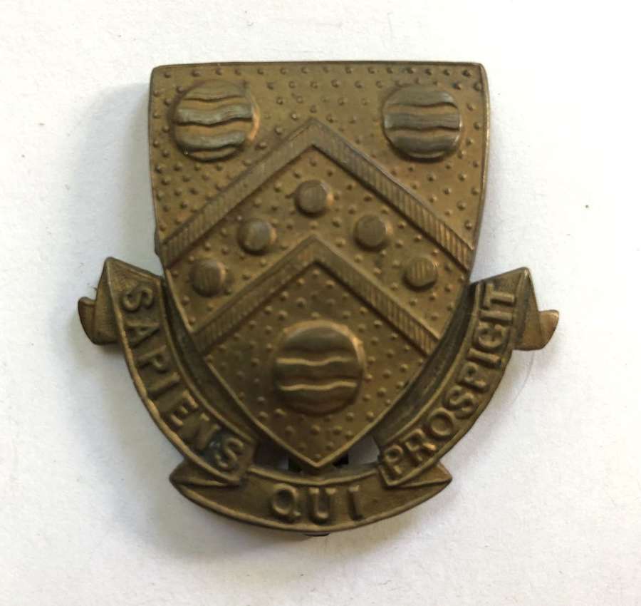 Malvern College, Worcestershire OTC cap badge