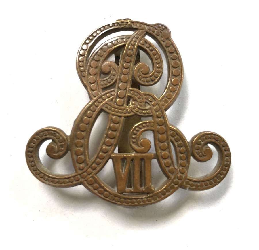 Army Recruiter’s Edward VII cap badge c1901-10