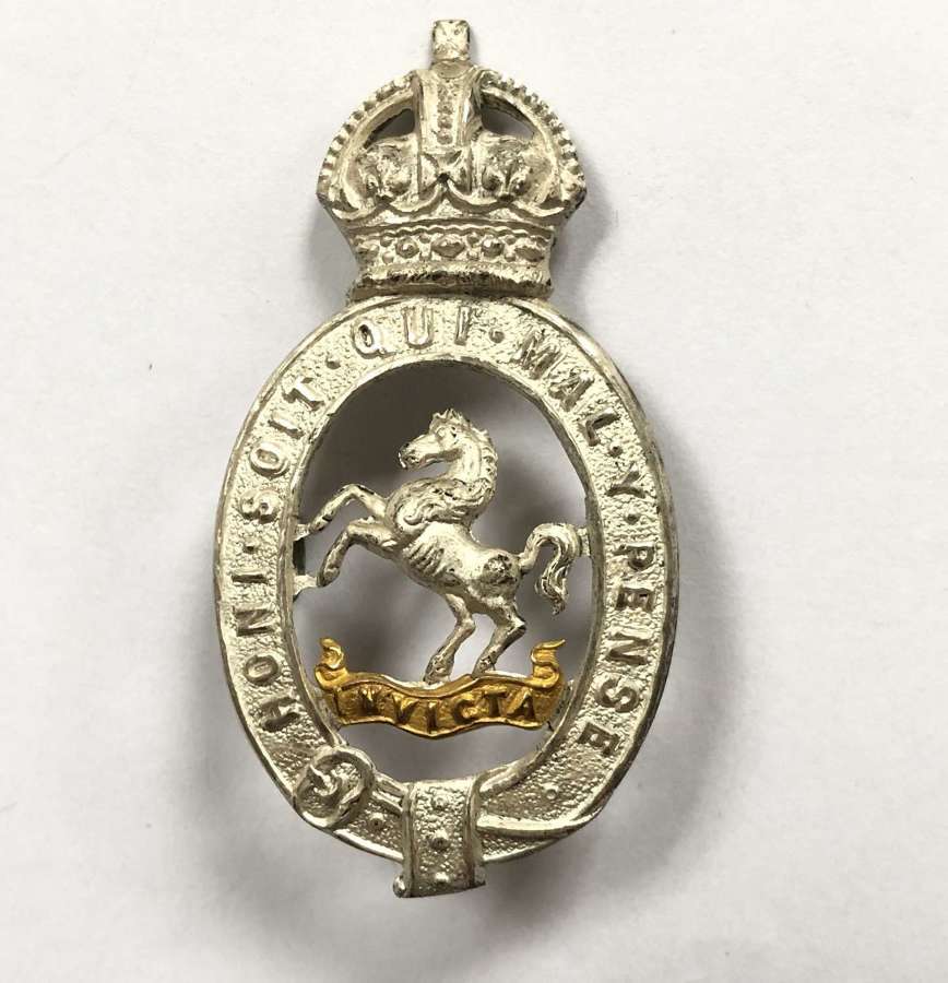 Duke of Connaught’s Own Royal East Kent Yeomanry Officer’s cap badge