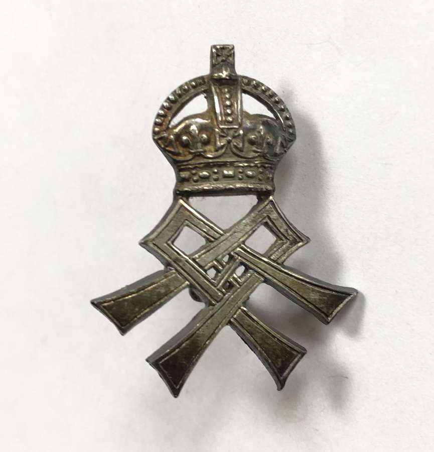 3rd Queen Alexandra’s Own Gurkha Rifles 1920 HM silver cap badge