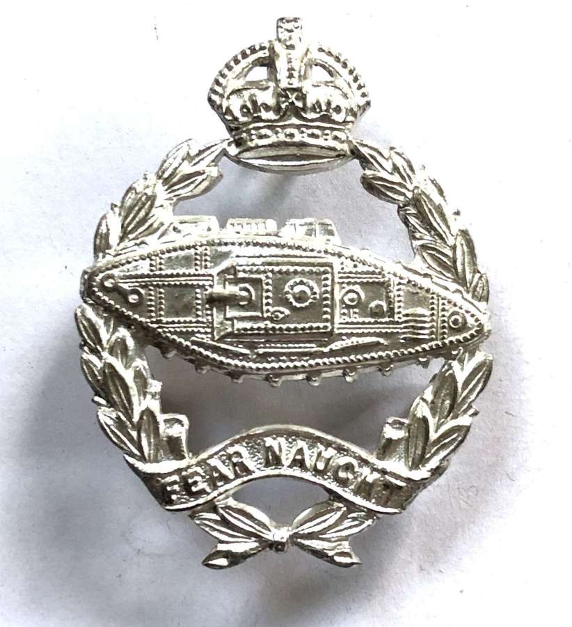 Royal Tank Regiment WW2 period Officer’s beret badge