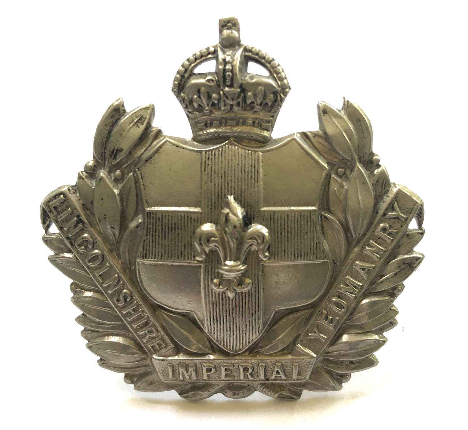 Lincolnshire Imperial Yeomanry Edwardian cap badge circa 1901-08
