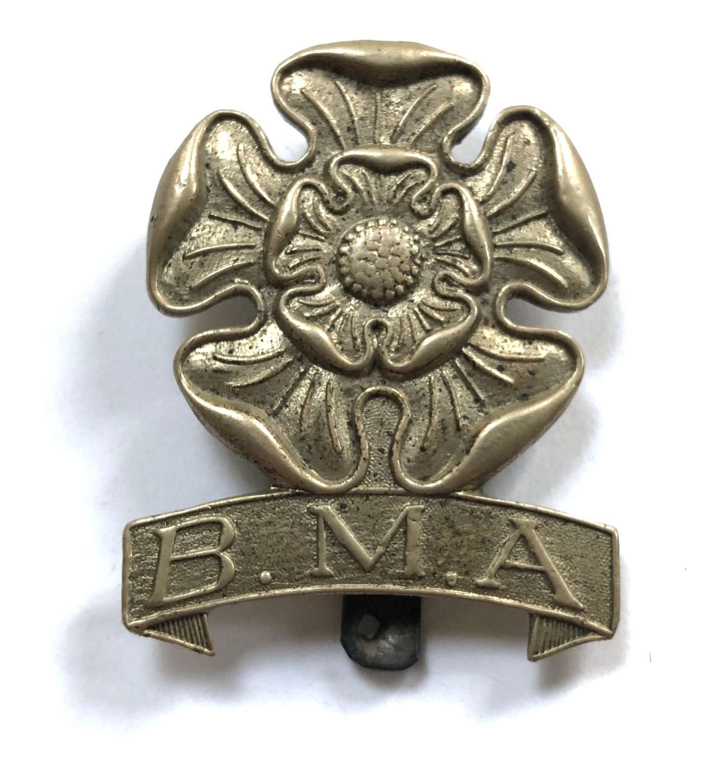 British Military Administration WW2 cap badge circa 1941-47.