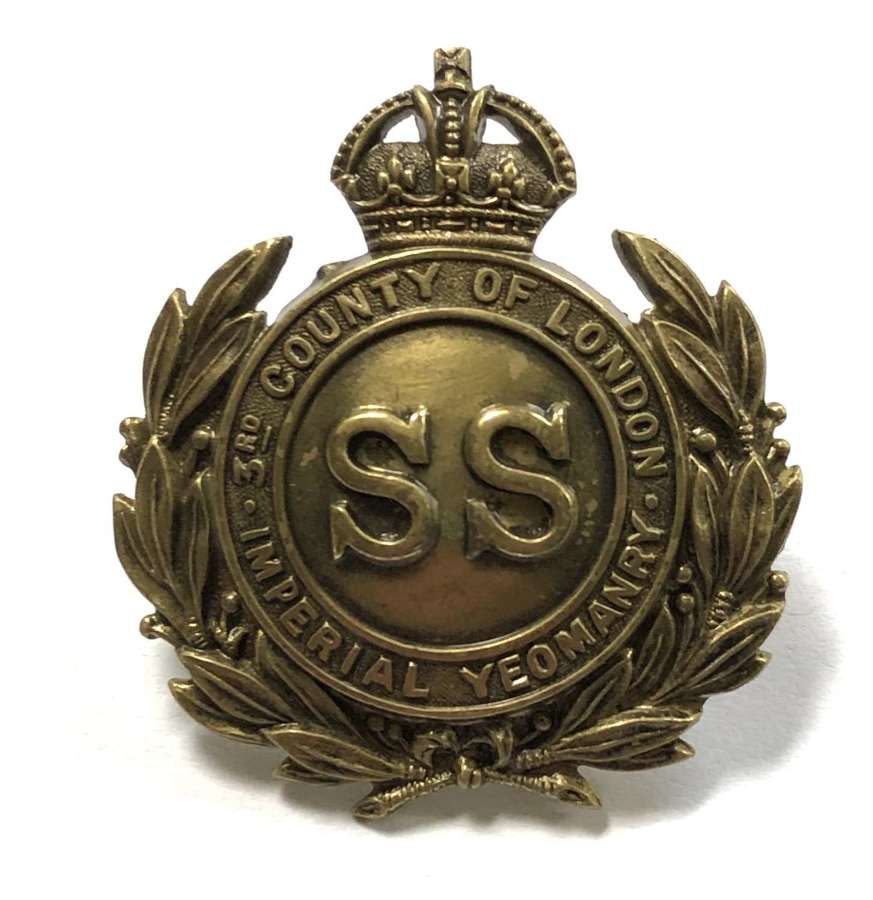 3rd County of London Imperial Yeomanry (Sharp Shooters) cap badge