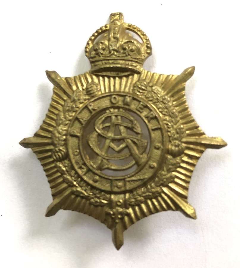 Australian Army Service Corps slouch hat badge c1903-48