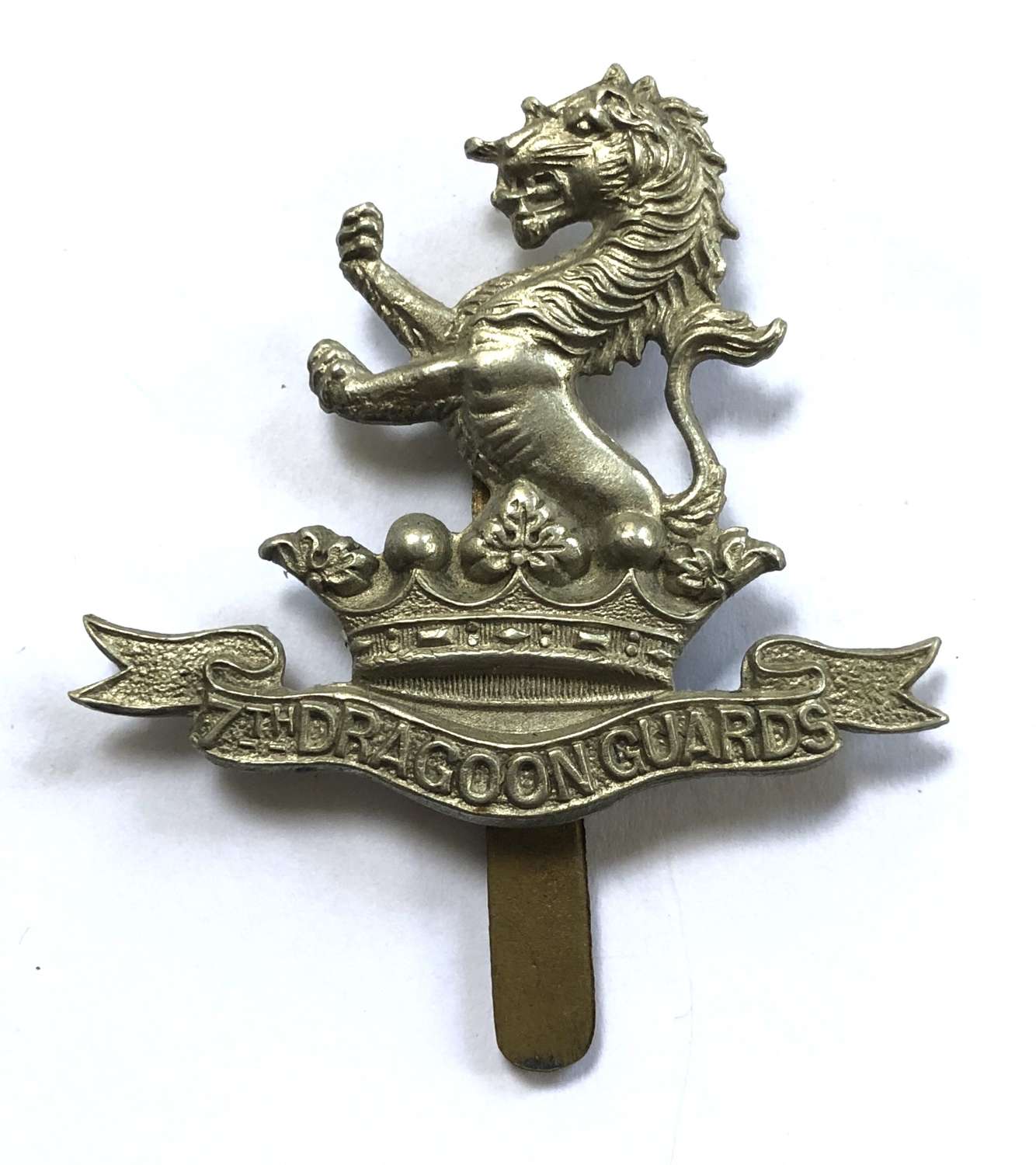 7th (Princess Royal’s) Dragoon Guards Victorian cap badge c1898-1906