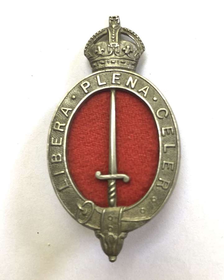 Judge Advocate General pre 1948 cap badge by JR Gaunt, London