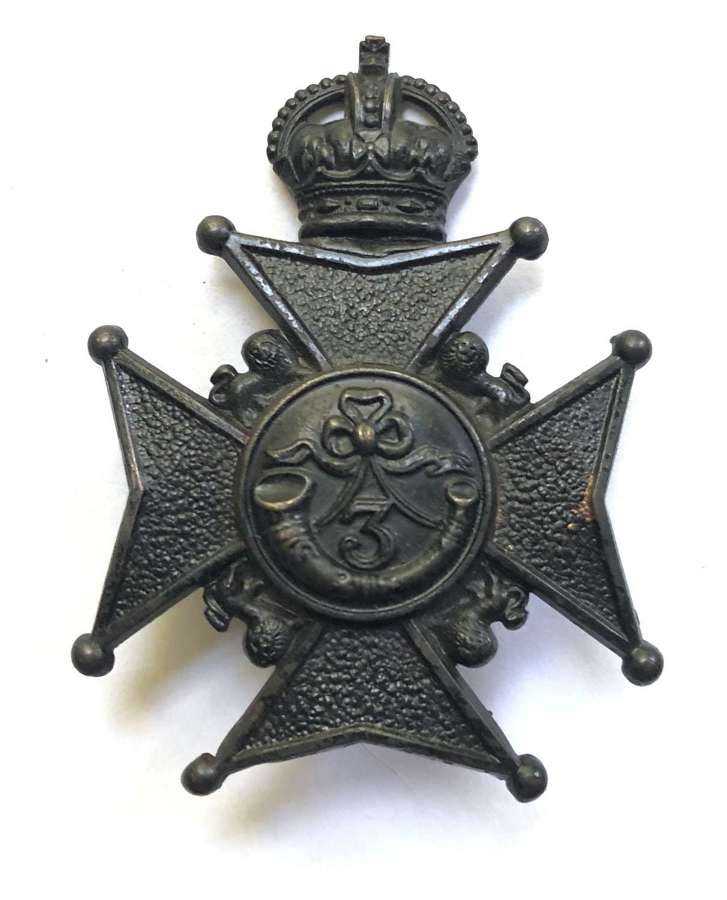 3rd Regiment Victoria Rifles of Canada badge c1901