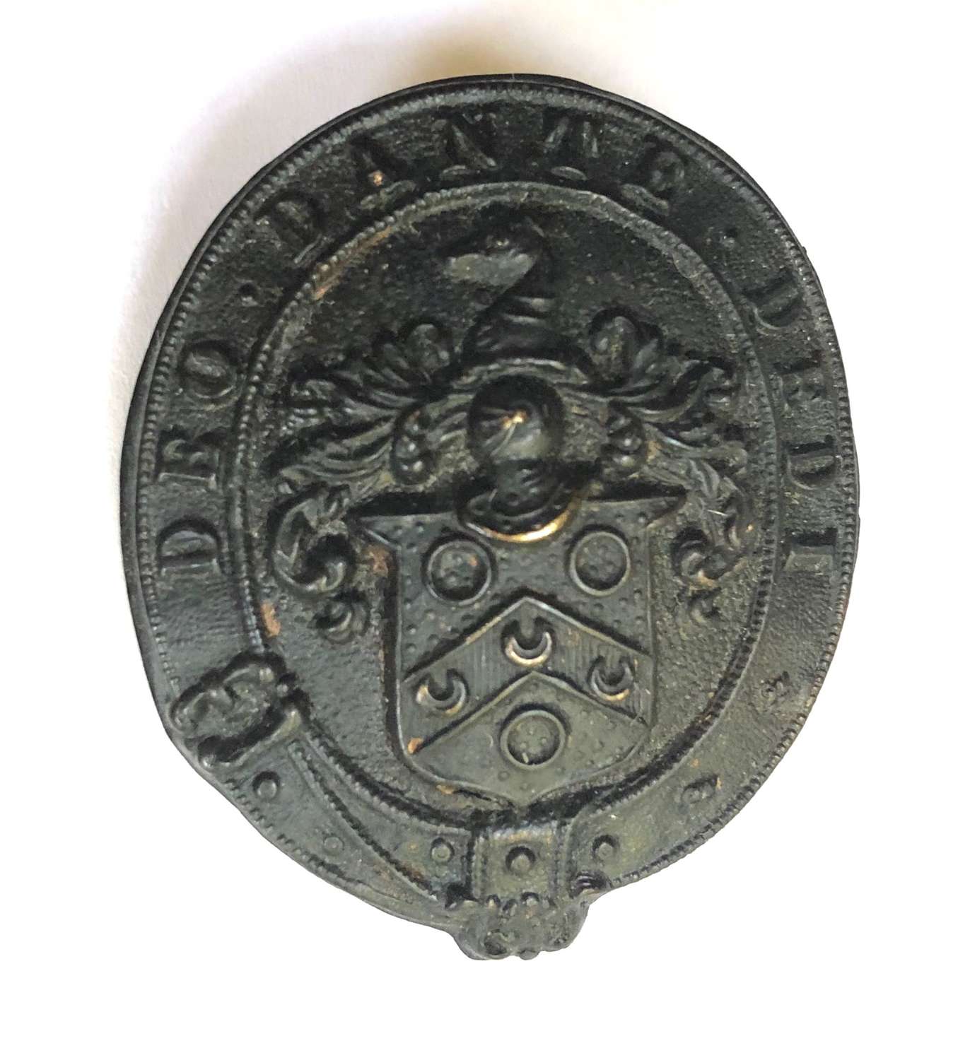 Charterhouse School Cadet Corps Victorian glengarry / cap badge