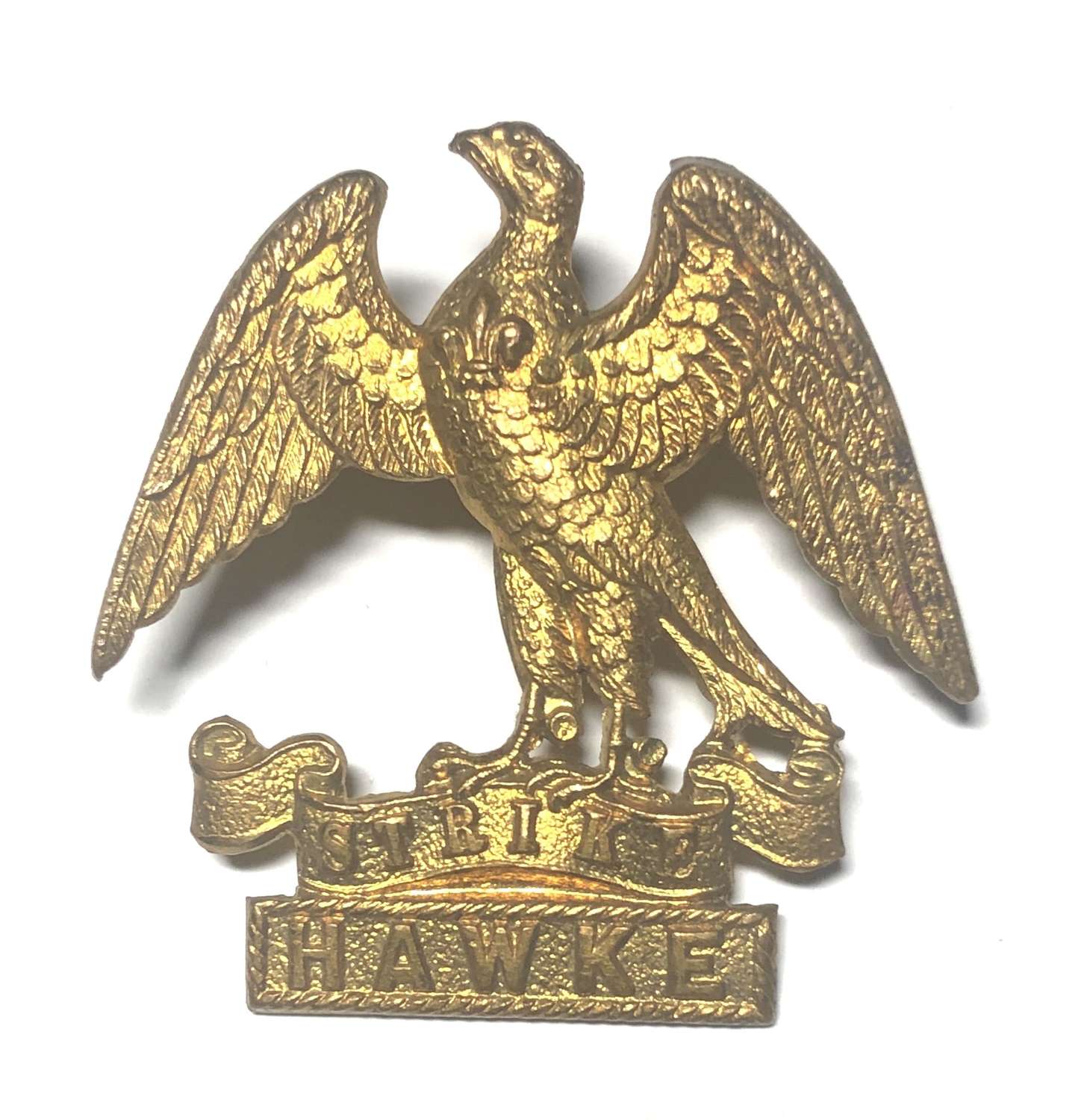 Hawke Battalion Royal Naval Division WW1 RND cap badge circa 1916-18