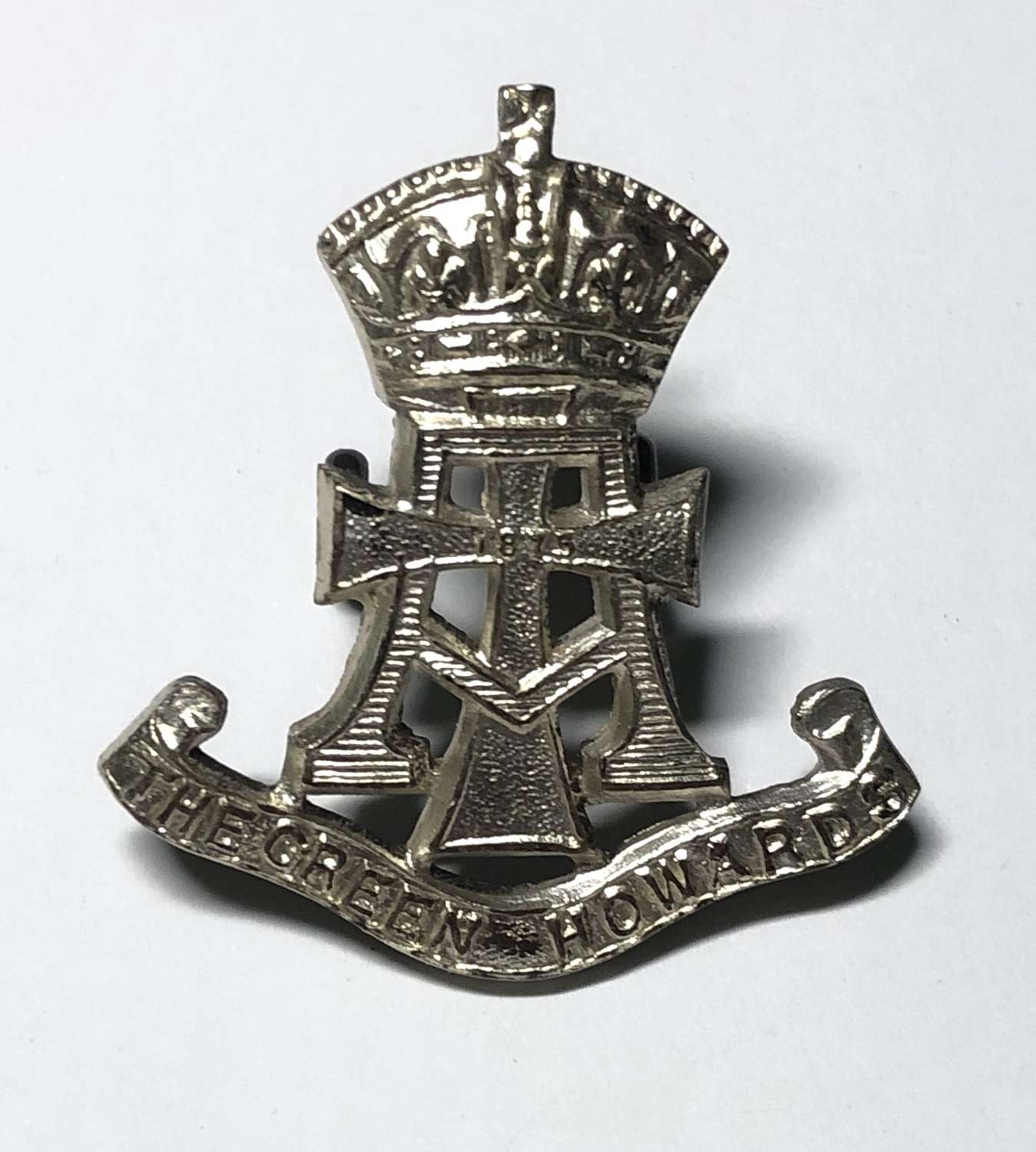 Green Howards Officer's cap badge c1952-58