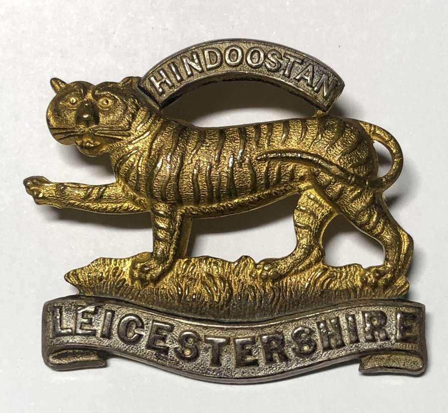Leicestershire Regiment Officer's cap badge 1900-46 by JR Gaunt London