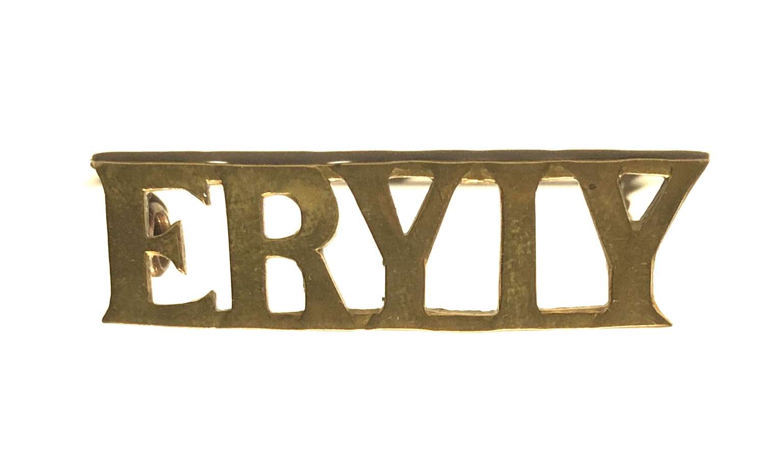 ERYIY East Riding of Yorkshire Imperial Yeomanry shoulder title