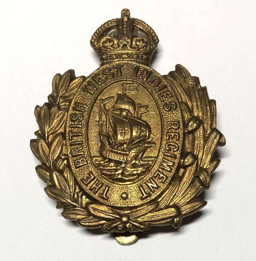 The British West Indies Regiment WW1 cap badge by Smith & Wright