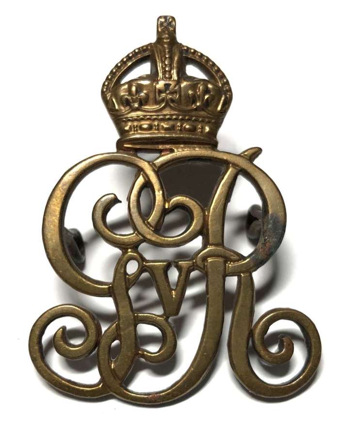 King’s Own Norfolk Yeomanry cap badge C1911-36