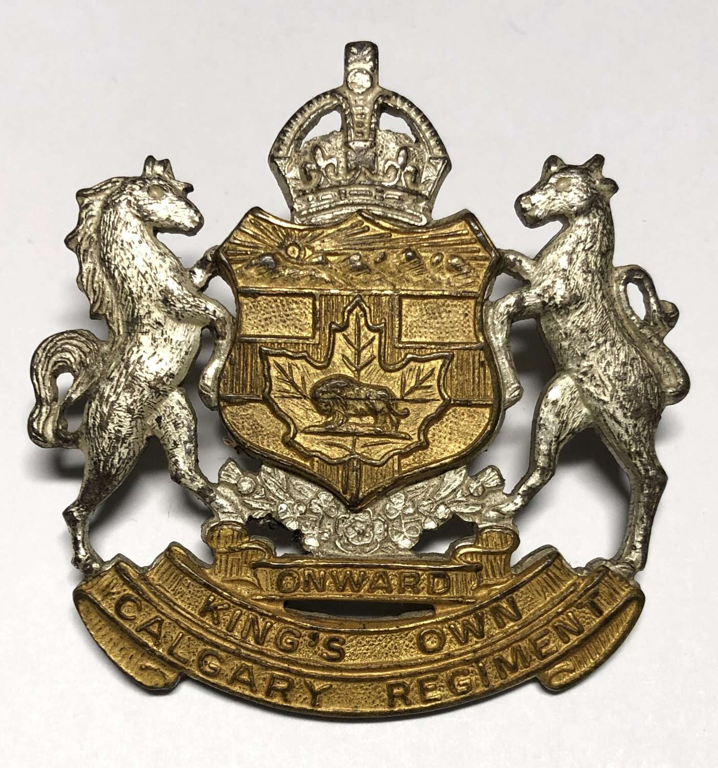 Canada. Kings Own Calgarry Regiment Officer's cap badge