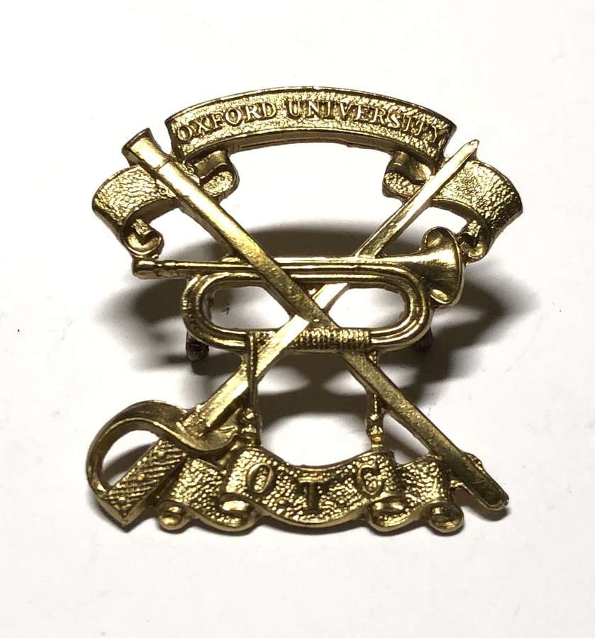 Oxford University OTC Cavalry Section cap badge