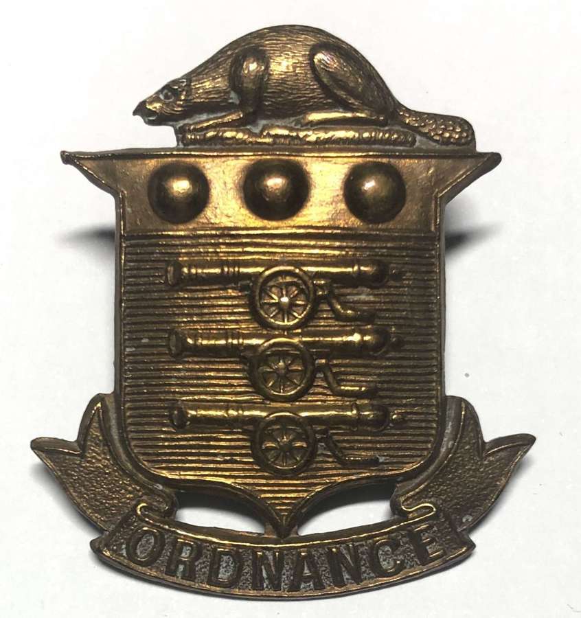 Canadian Ordnance cap badge