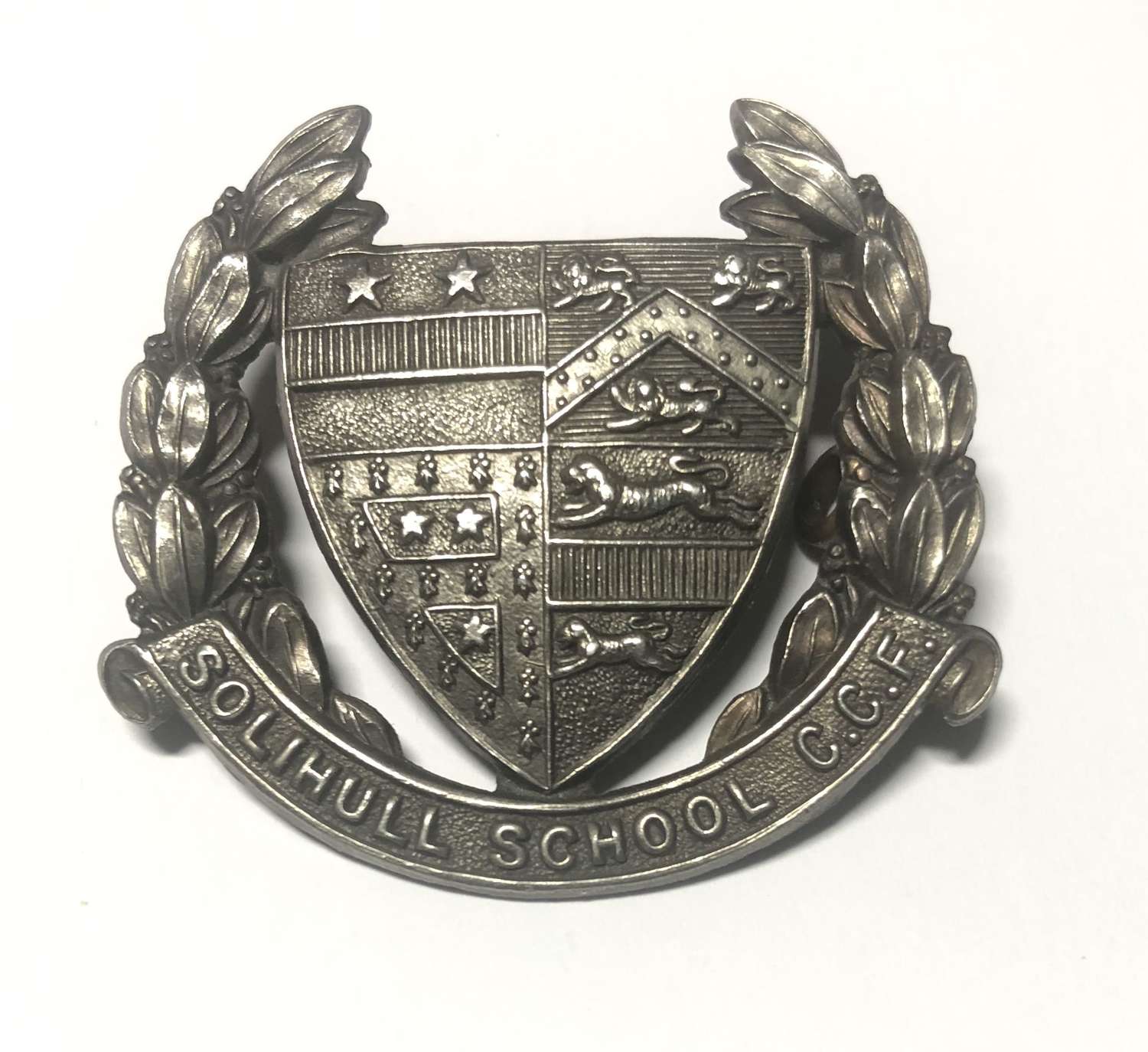 Solihull School CCF cap badge