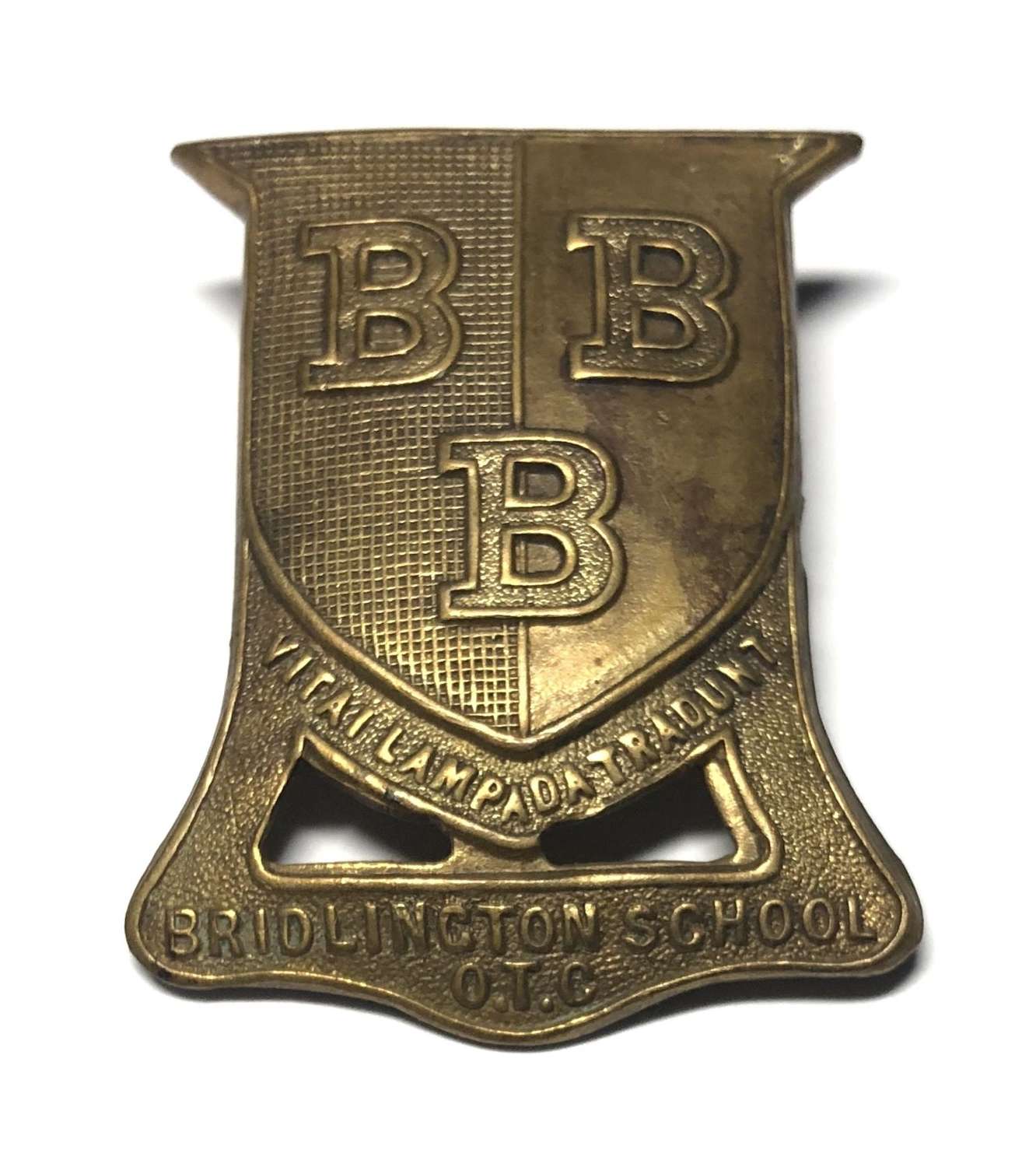Bridlington School OTC cap badge