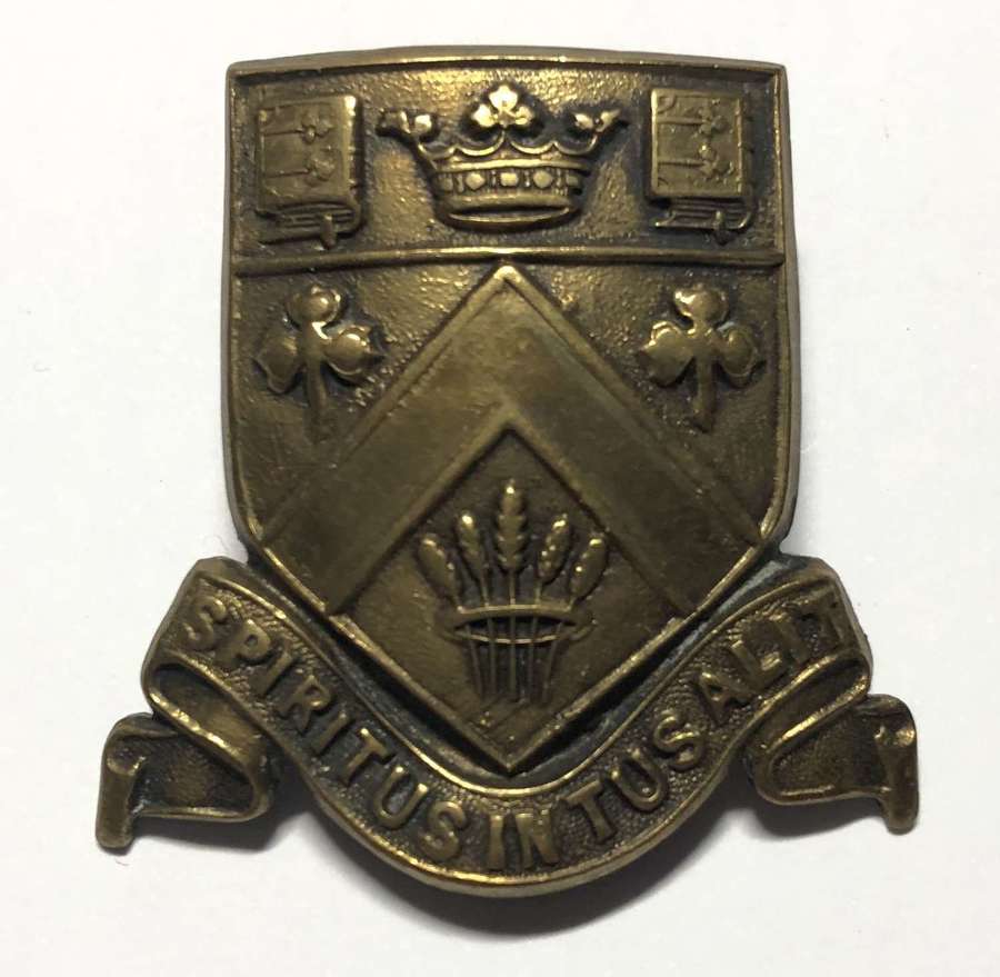 Clifton College OTC Bristol cap badge