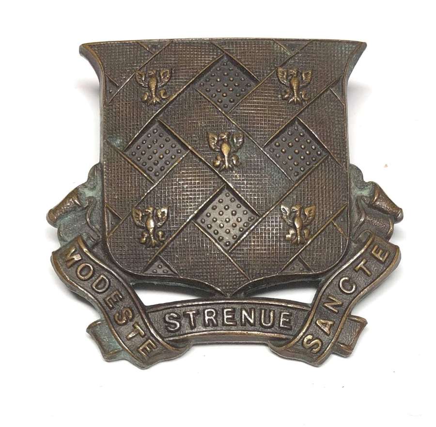 Rutlish School OTC London / Surrey cap badge