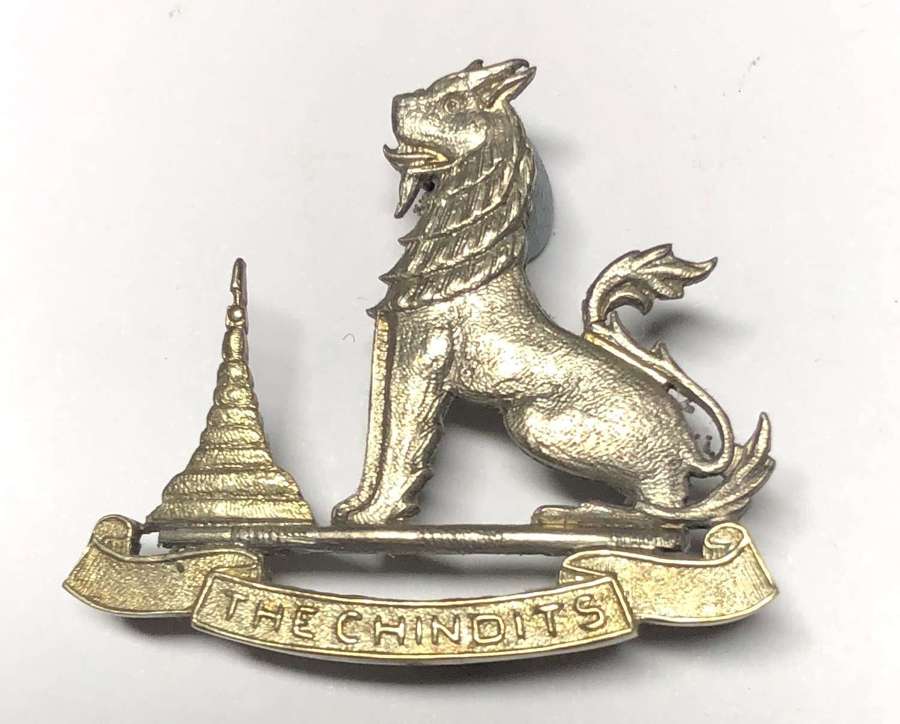Burma 3rd Indian Division, The Chindits silver badge by Barton