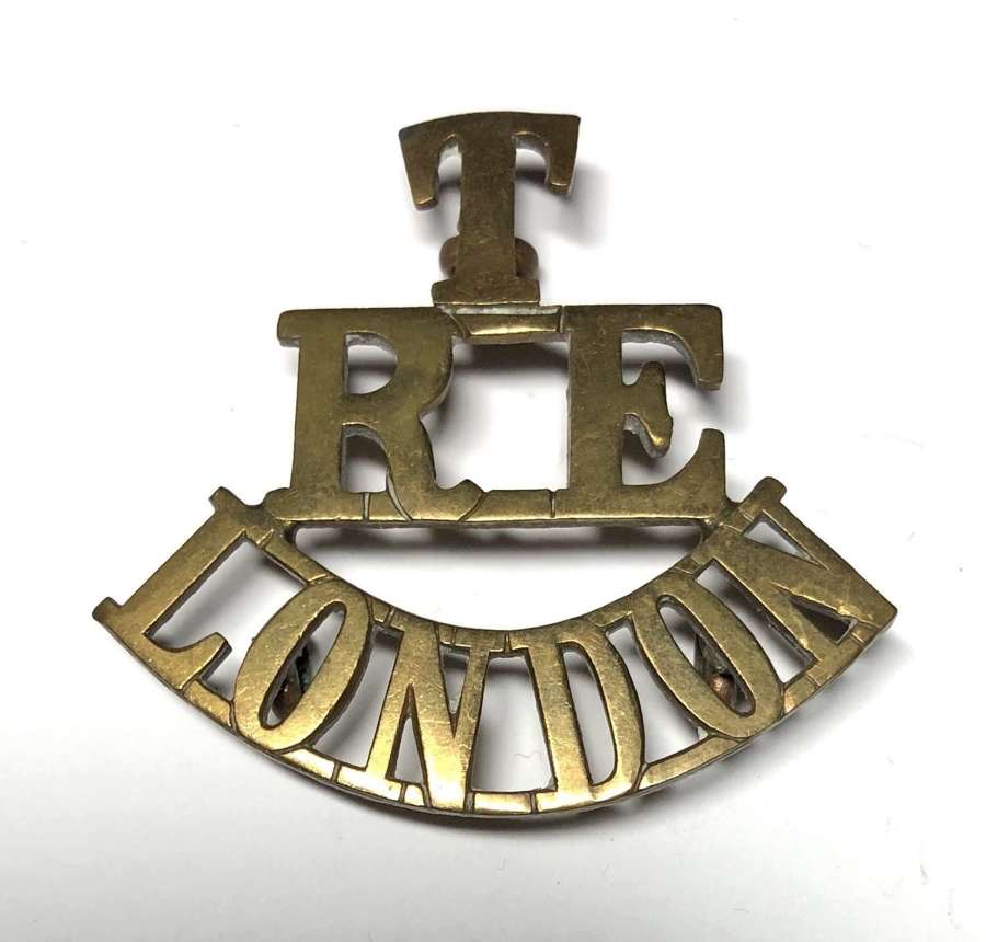 T / RE / LONDON  telegraph companies shoulder title c1908-21