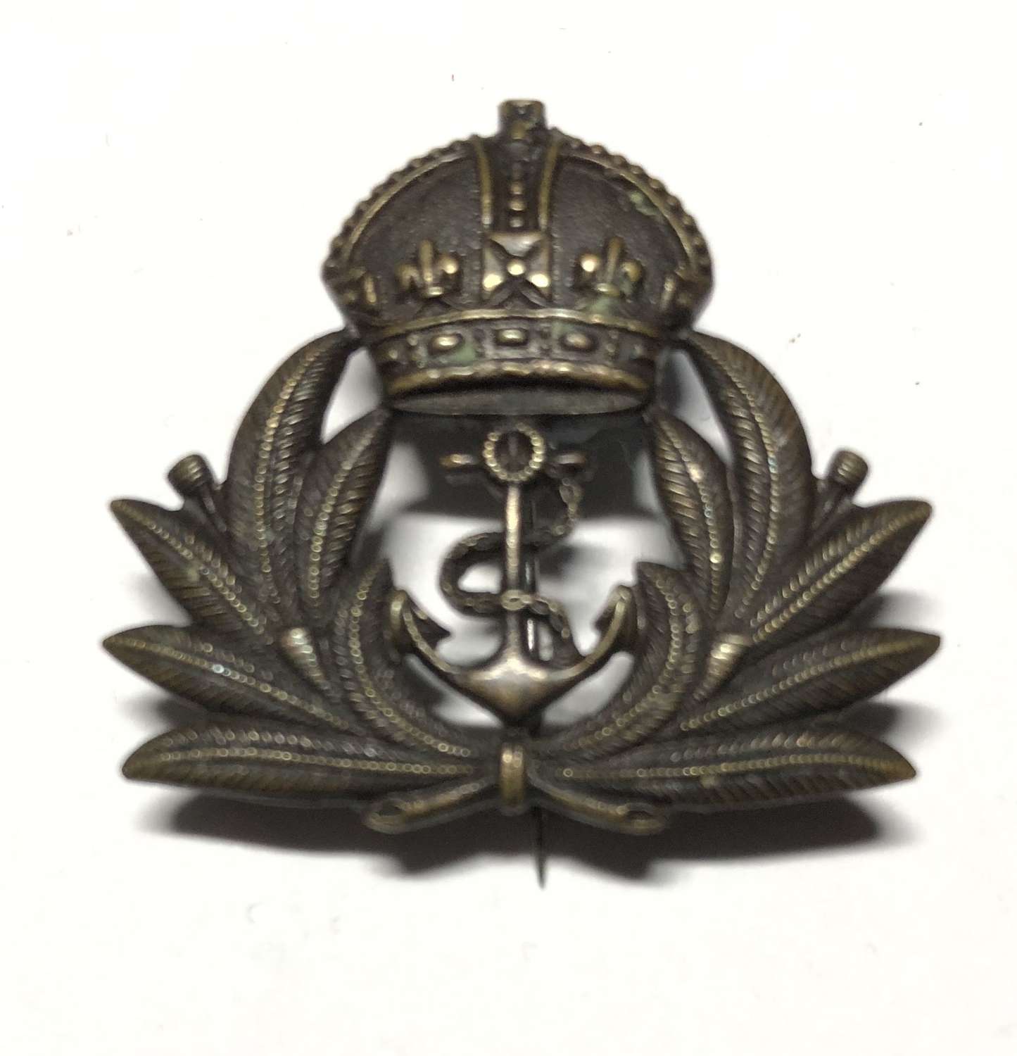 Royal Naval Division RND OSD WW1 field service cap badge