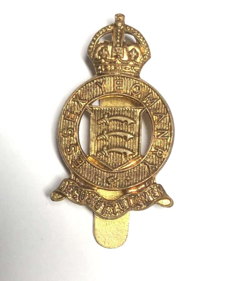 Essex Yeomanry beret badge c1950's