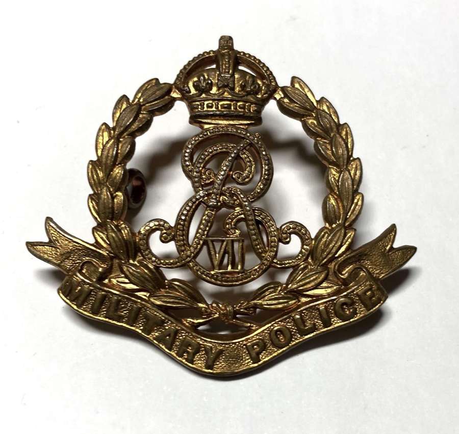 Military Police Edward VII cap badge circa 1902-10