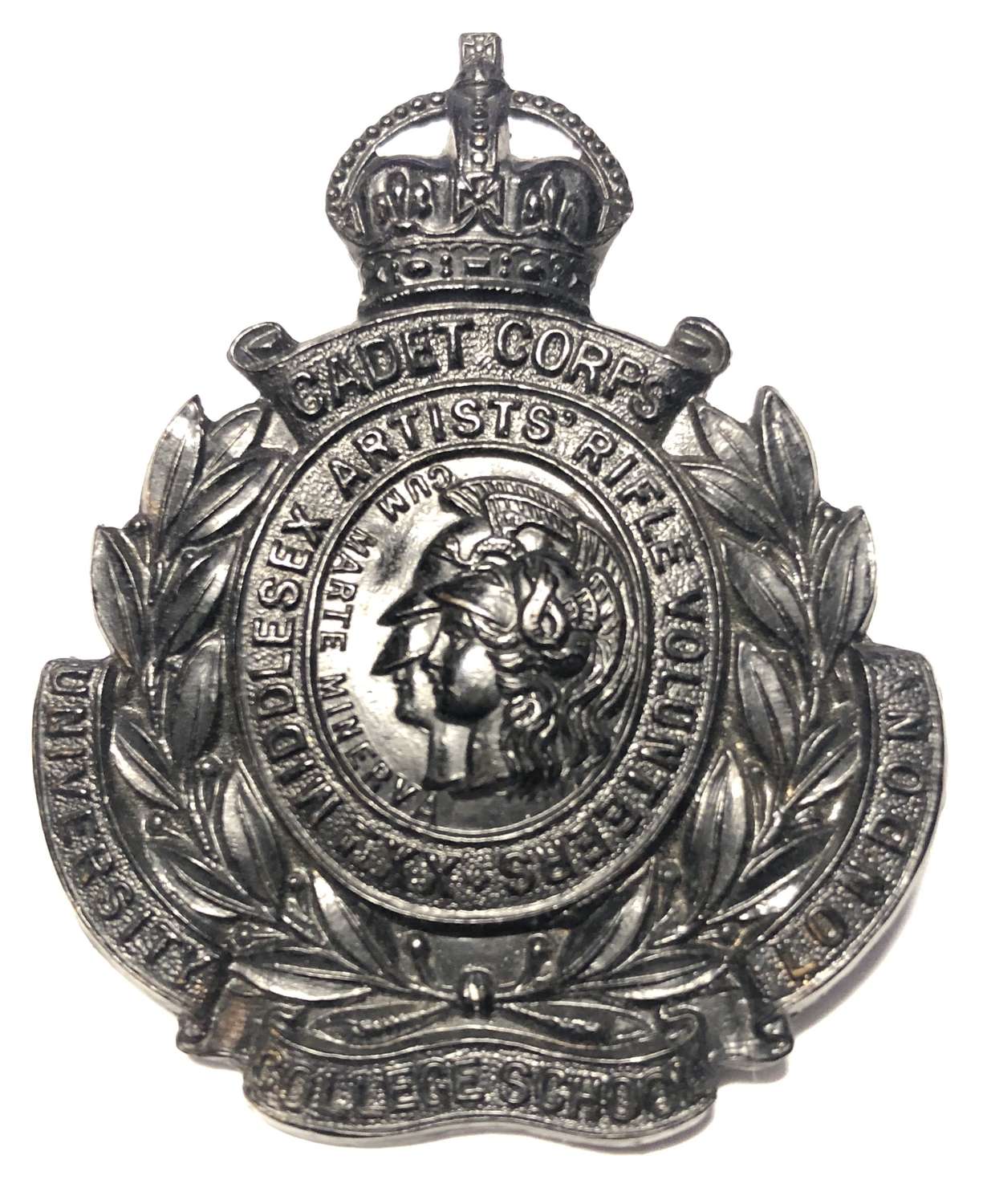 University College School, London Cadet Corps cap badge c1902-08
