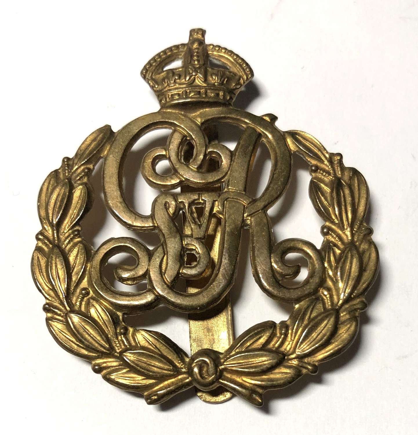 Military Provost Staff Corps GvR cap badge.